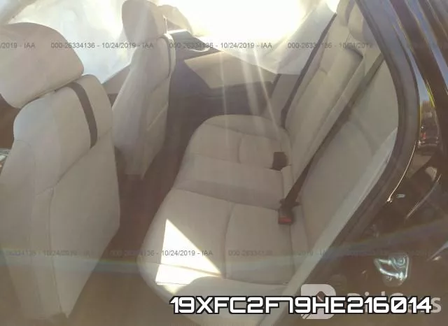 19XFC2F79HE216014 фото 9