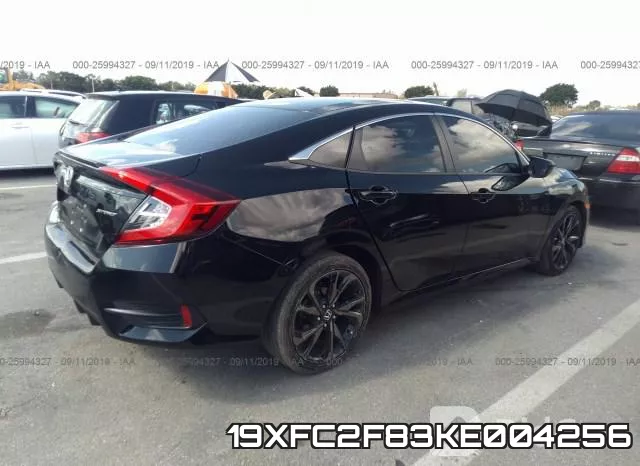 19XFC2F83KE004256 фото 5