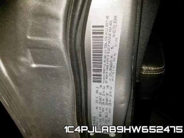 1C4PJLAB9HW652475 фото 2