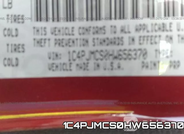 1C4PJMCS0HW656370 фото 10