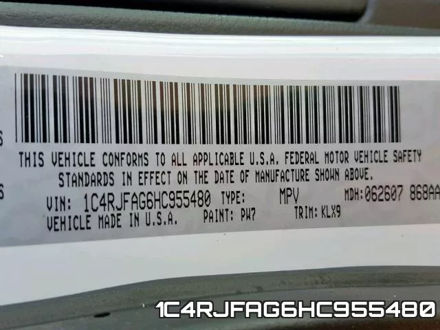 1C4RJFAG6HC955480 фото 2