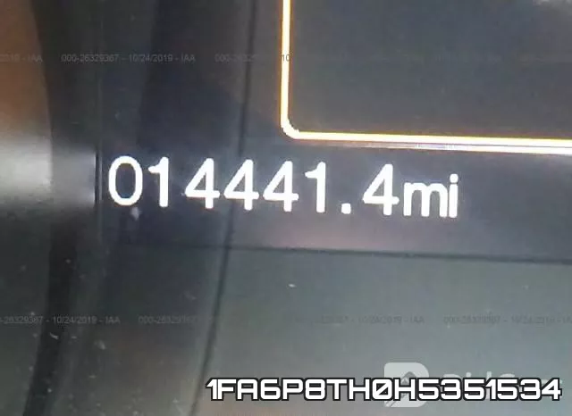 1FA6P8TH0H5351534 фото 8