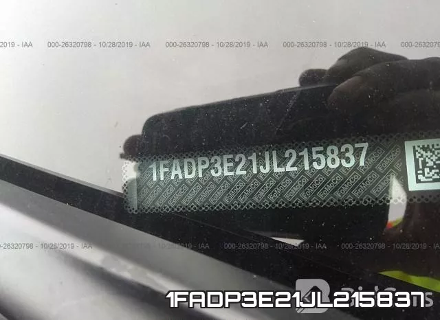 1FADP3E21JL215837 фото 10
