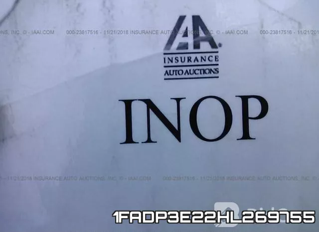 1FADP3E22HL269755 фото 8