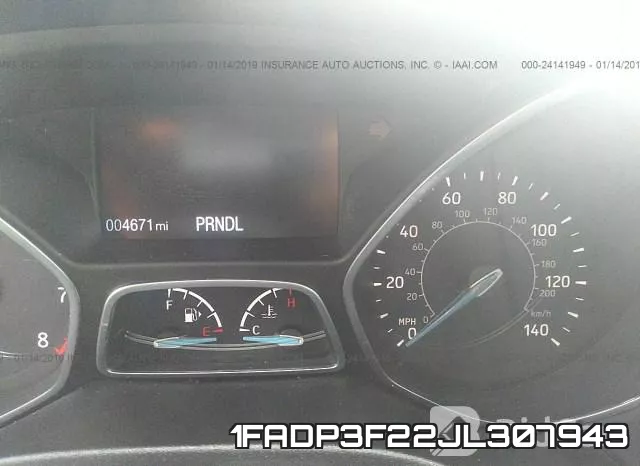 1FADP3F22JL307943 фото 8