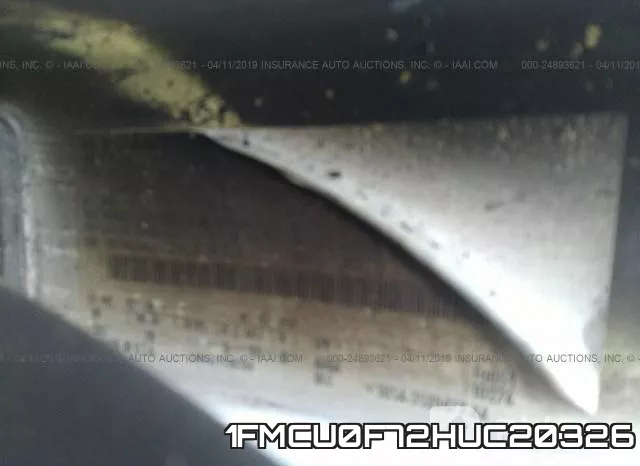 1FMCU0F72HUC20326 фото 10