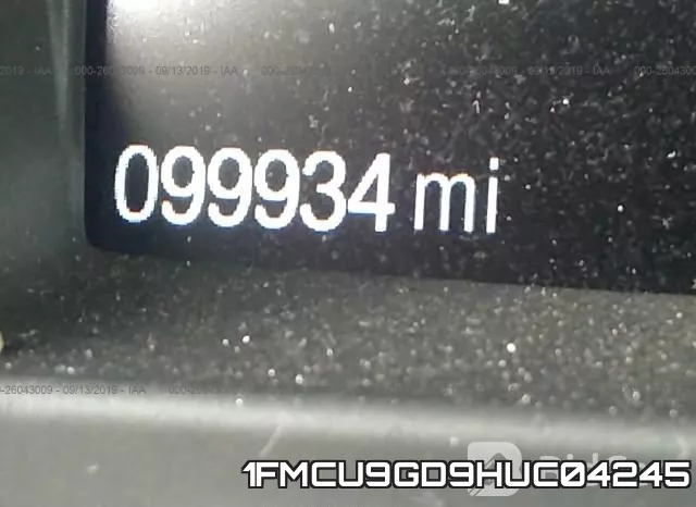 1FMCU9GD9HUC04245 фото 7