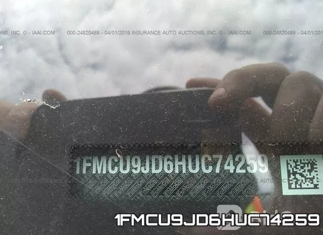1FMCU9JD6HUC74259 фото 10