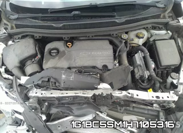 1G1BC5SM1H7105316 фото 2