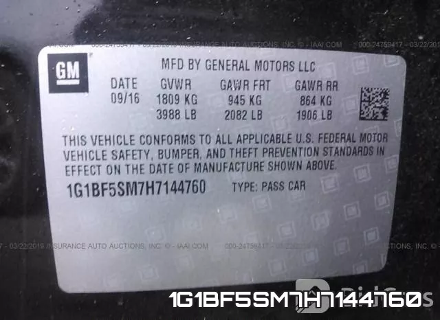 1G1BF5SM7H7144760 фото 10