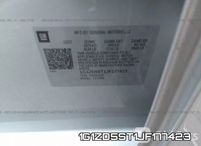 1G1ZD5ST1JF177423 фото 10