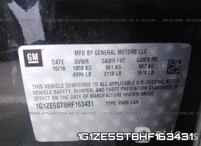 1G1ZE5ST8HF163431 фото 10