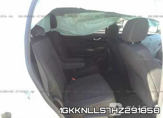 1GKKNLLS7HZ291858 фото 9