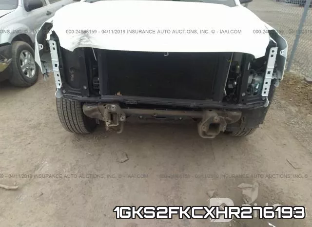 1GKS2FKCXHR276193 фото 7