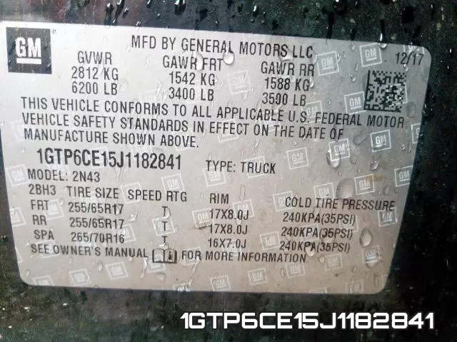 1GTP6CE15J1182841 фото 2