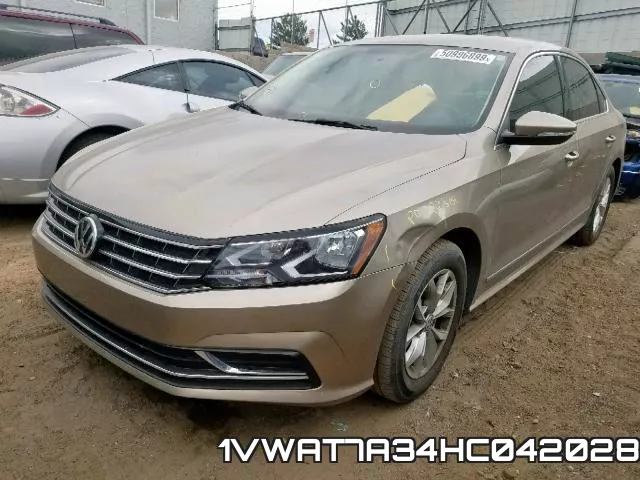1VWAT7A34HC042028 фото 3