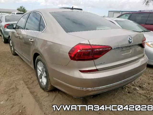 1VWAT7A34HC042028 фото 4