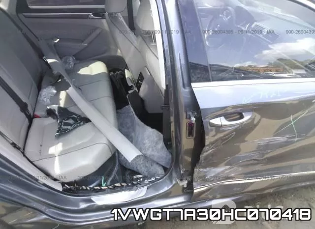 1VWGT7A30HC070418 фото 7