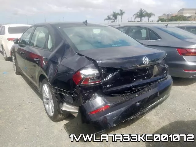 1VWLA7A33KC001072 фото 3