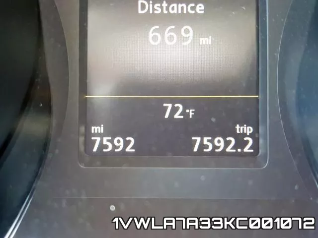1VWLA7A33KC001072 фото 6