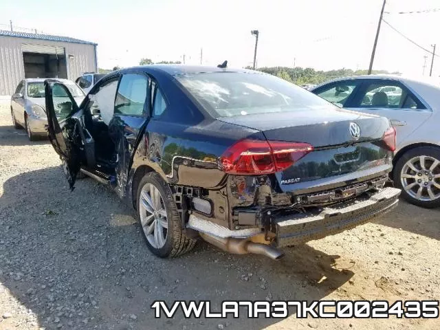1VWLA7A37KC002435 фото 4
