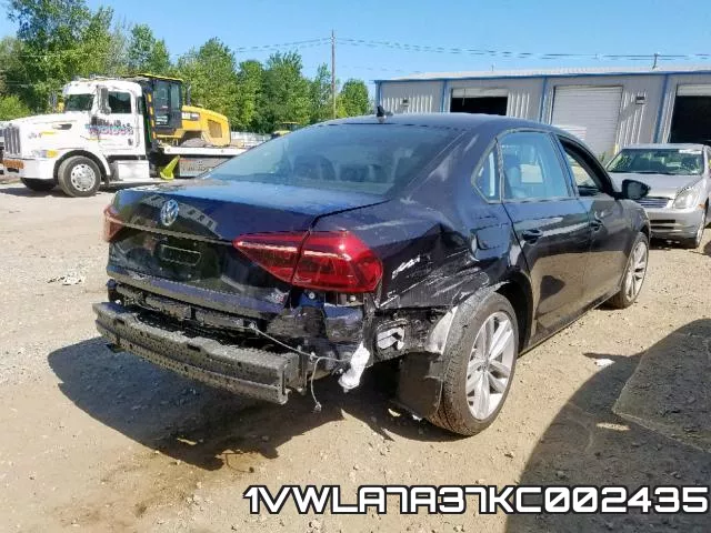 1VWLA7A37KC002435 фото 5