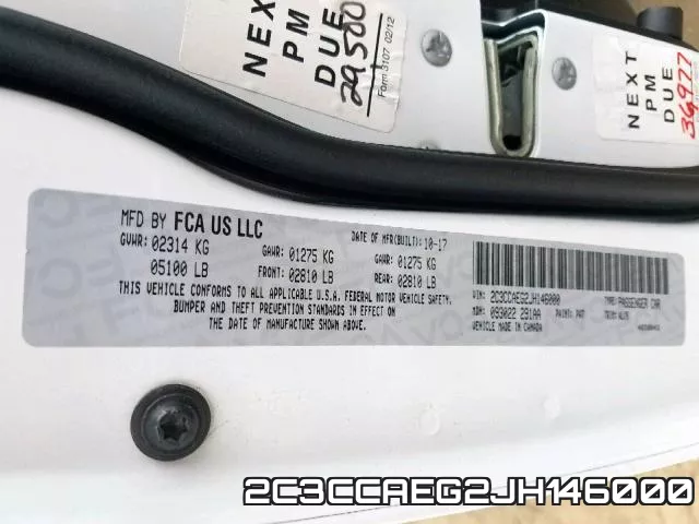 2C3CCAEG2JH146000 фото 2