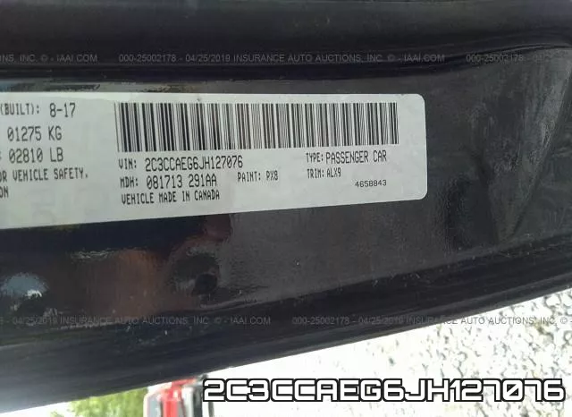 2C3CCAEG6JH127076 фото 10