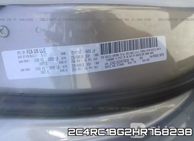 2C4RC1BG2HR768238 фото 10