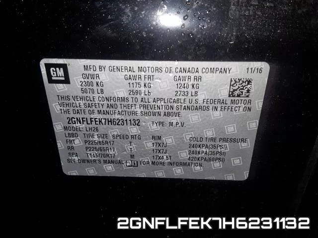 2GNFLFEK7H6231132 фото 2
