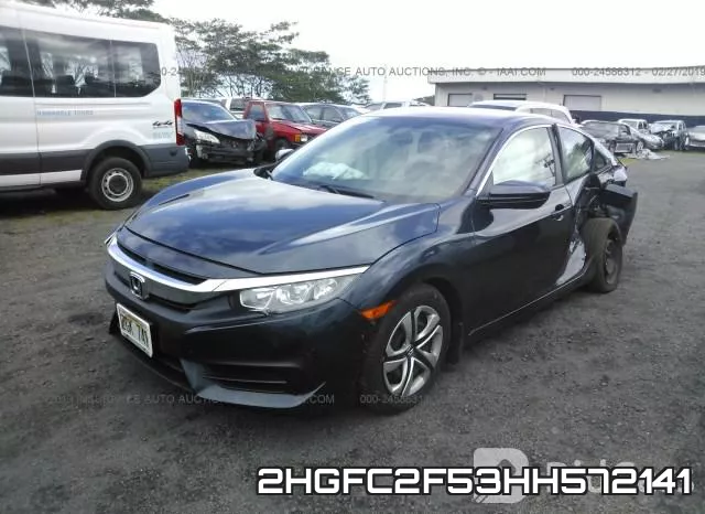 2HGFC2F53HH572141 фото 3