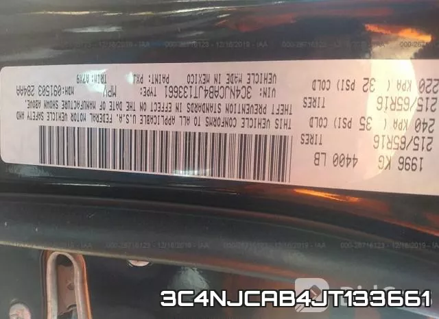 3C4NJCAB4JT133661 фото 5