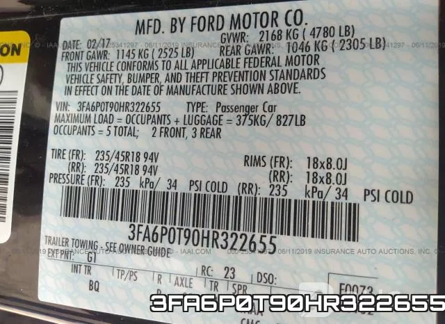 3FA6P0T90HR322655 фото 6