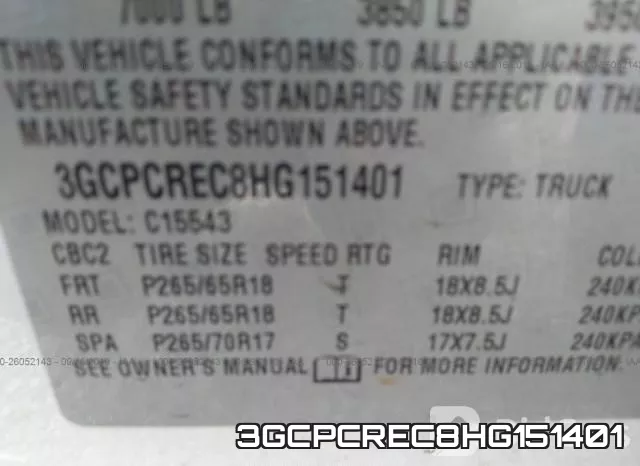 3GCPCREC8HG151401 фото 10