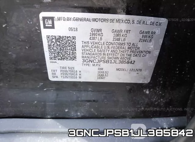 3GNCJPSB1JL385842 фото 10