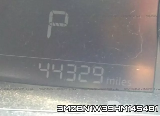 3MZBN1W39HM145481 фото 8