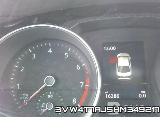 3VW4T7AJ5HM349217 фото 8