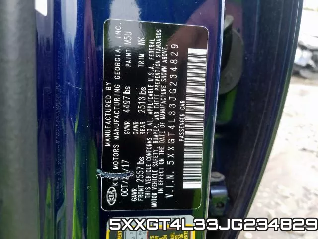 5XXGT4L33JG234829 фото 2