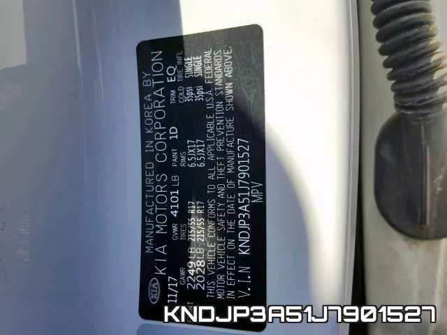 KNDJP3A51J7901527 фото 2