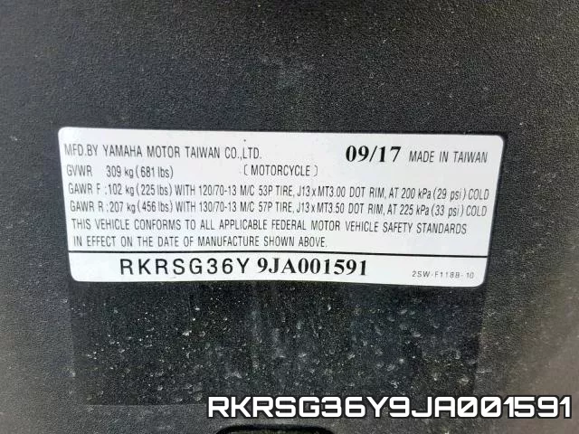 RKRSG36Y9JA001591 фото 2