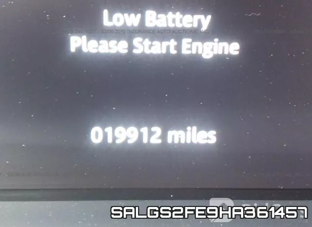 SALGS2FE9HA361457 фото 8