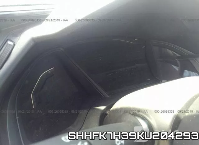 SHHFK7H39KU204293 фото 8