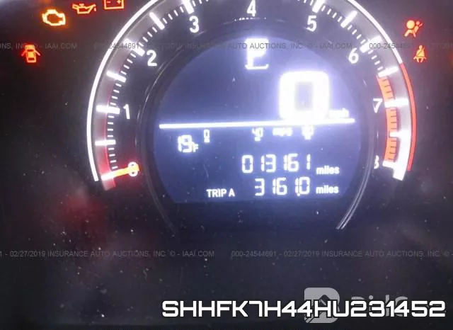 SHHFK7H44HU231452 фото 8