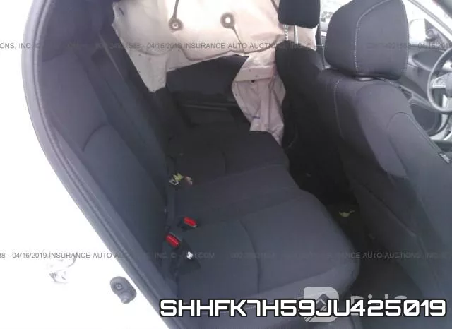 SHHFK7H59JU425019 фото 9