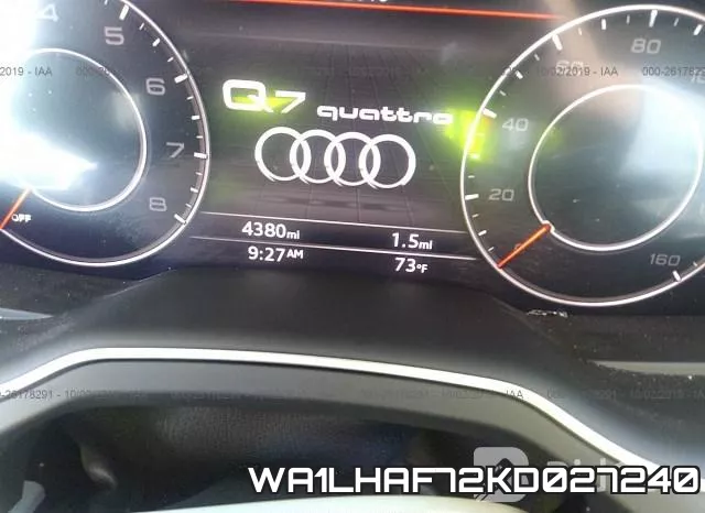 WA1LHAF72KD027240 фото 8
