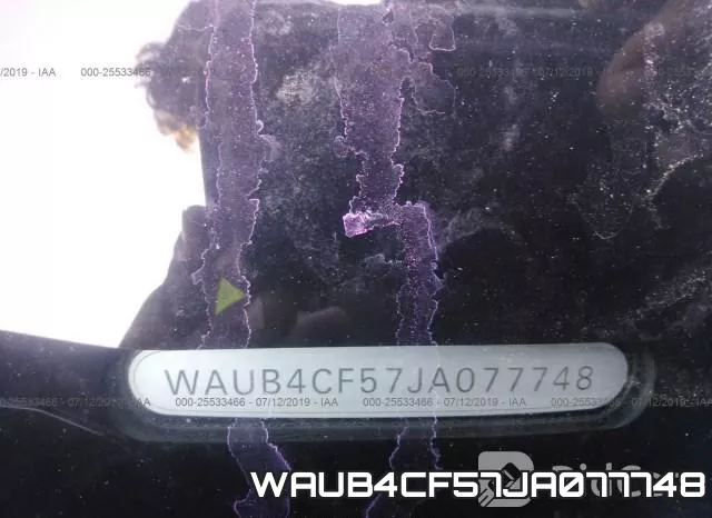 WAUB4CF57JA077748 фото 10
