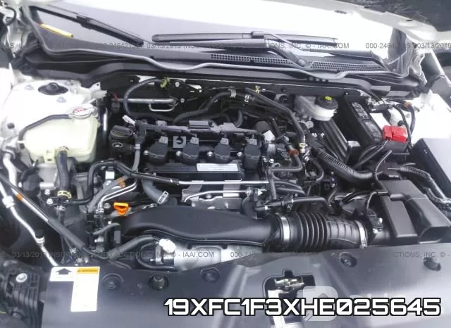 19XFC1F3XHE025645 фото 2