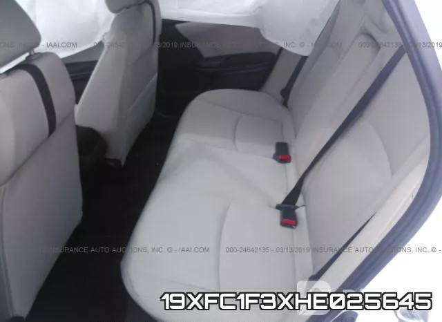19XFC1F3XHE025645 фото 8