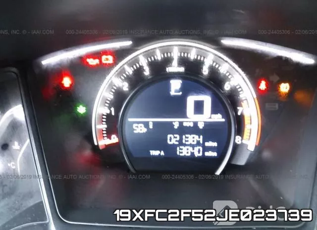 19XFC2F52JE023739 фото 8