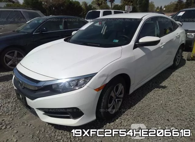 19XFC2F54HE206618 фото 3